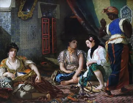 Women of Algiers in their Apartment, Eugène Delacroix