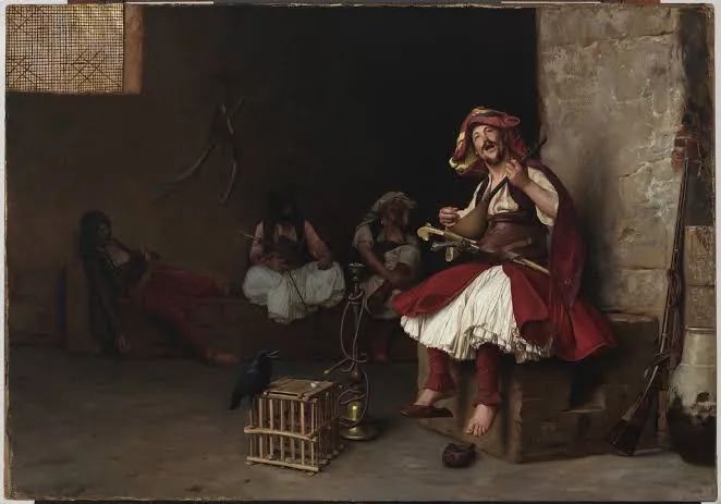 Bashi-Bazouk Singing, Jean-Léon Gérôme